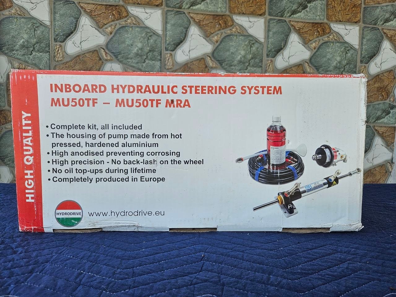 HydroDrive MU50TF-MRA Inboard Hydraulic Steering System